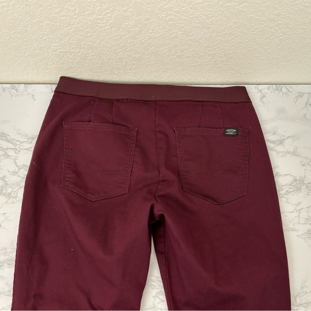 Signature By Levi's Strauss Modern Jegging Pull On Women's sz 16 Purple Jeans​ - Picture 3 of 6